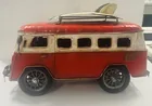  Preview image for VW Volkswagon Bus Metal Van-Beach Theme 