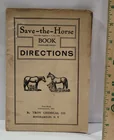  Preview image for 1912 Save-The-Horse Book of Directions 