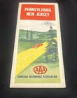  Preview image for Vintage AAA Map Of Pennsylvania And New 