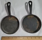  Preview image for 2 Little Cast Iron Frying Pans 