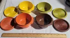  Preview image for Four Vintage Tupperware Small Bowls with 