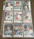  Preview image for Total (9) 1973 Topps baseball cards NM 