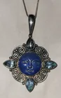  Preview image for RARE VTG Sajen Sterling Silver Moon 