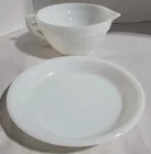  Preview image for Fire King White Glass Batter Bowl with 
