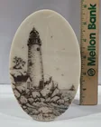  Preview image for Vintage Scrim Shaw Lighthouse & Sailboat 