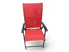  Preview image for Red Mesh Outdoor Folding Chair 