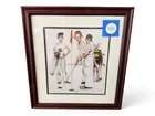  Preview image for Norman Rockwell Framed Golf Print 
