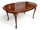  Preview image for Queen Anne Style Wood Dining Table 