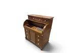  Preview image for Wood Console Record Player Cabinet with 