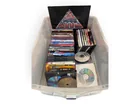  Preview image for CD and DVD Collection in Plastic Bin 