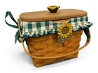  Preview image for Longaberger Handwoven Basket Sunflower 