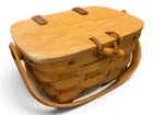  Preview image for Small Longaberger Woven Wood Basket With 