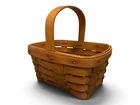  Preview image for Longaberger Small Woven Basket Dresden 