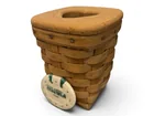  Preview image for Longaberger Handwoven Wood Basket with 