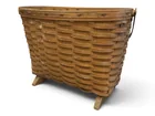  Preview image for Longaberger Handwoven Basket with Handle 