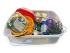  Preview image for Plastic Storage Bin with Household 