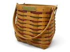  Preview image for Longaberger Handwoven Basket with Handle 