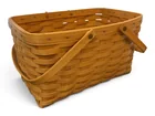  Preview image for Longaberger Rectangular Woven Wooden 