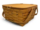  Preview image for Longaberger Handwoven Wooden Basket With 