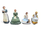  Preview image for (4) Porcelain Ceramic “Little 