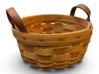  Preview image for Longaberger Small Woven Basket with 
