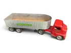  Preview image for Red Metal Grain Hauler Toy Truck 