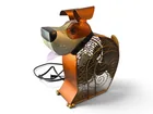  Preview image for Dog Shaped Metal Decorative Table Fan 