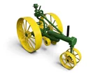  Preview image for Green and Yellow Folk Art Model Tractor 