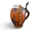  Preview image for German Football Shaped Ceramic Beer 