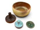  Preview image for (3) Ceramic Presses and Bowl 