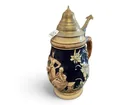  Preview image for German Relief Pottery Beer Stein With 