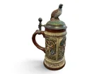  Preview image for Gerz German Ceramic Beer Stein Quail Lid 
