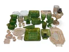  Preview image for Green and Clear Glassware Collection 