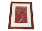  Preview image for Framed Palm Tree Print With Double 