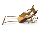  Preview image for Wood and Metal Handmade Model Rickshaw 