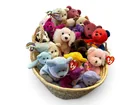  Preview image for Basket of Assorted Ty Beanie Babies 