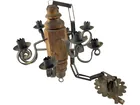  Preview image for Antique Rustic Wrought Iron 8-arm 