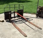  Preview image for Lot# 53 - Skid Steer Pallet Forks w/ Bal 