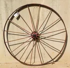  Preview image for Lot# 77a - 54" Iron Wagon Wheel 