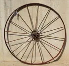  Preview image for Lot# 77b - 54" Iron Wagon Wheel 