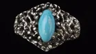  Preview image for Navajo Bisbee Turquoise Sterling Ring 
