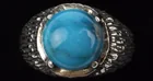  Preview image for Navajo Bisbee Turquoise Sterling Ring 