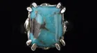  Preview image for Navajo Bisbee Turquoise Sterling Ring 