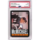  Preview image for 1985 Topps Steve McMichael RC #32 Graded 