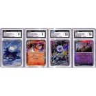  Preview image for 4 CGC Graded Japanese Pokémon Cards 