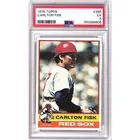  Preview image for 1976 Topps Carlton Fisk #365 PSA 5 