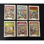  Preview image for 1990 Captain America Cards complete set 