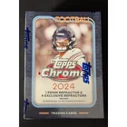  Preview image for 2024 Topps Chrome Football Blaster Box 