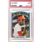  Preview image for 1972 Topps Lou Brock Baseball Card #200 
