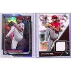  Preview image for Chase Burns Baseball Rookie and Relic 